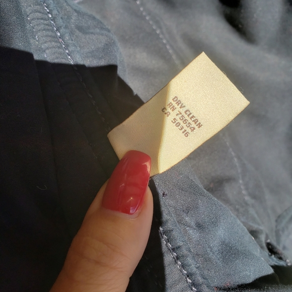 ABERCROMBIE FITCH wool navy blue jacket - Picture 8 of 10